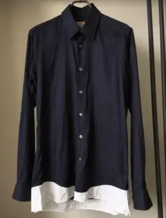 CASELY-HAYFORD ケイスリーヘイフォード S バイカラーシャツ