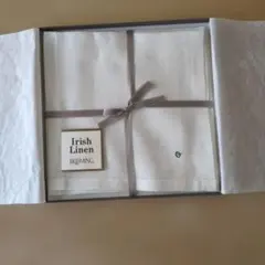 BLOOMING Irish Linen ハンカチ イニシャルO刺繍のサムネイル