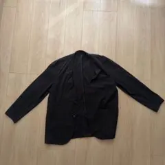 GLOBAL WORK シーズンレステックシャツカーディガン ブラック L 美品のサムネイル