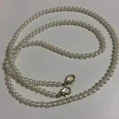 ホワイトパール スマホショルダーストラップ