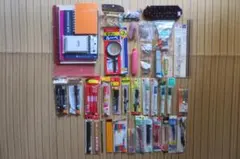文房具及び事務用品のセット 多様なアイテム　大特価品