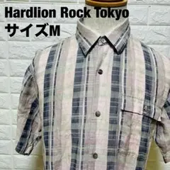 Hardlion Rock Tokyo チェック柄 半袖シャツ 爽やか【183】