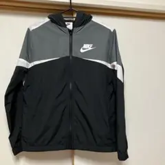 Nike フード付きジャケット L 黒/グレー