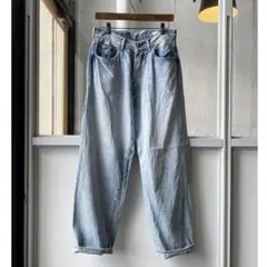 COMOLI 22AW BLEACH DENIM ブリーチデニム size2のサムネイル