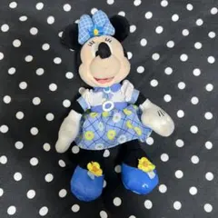 正規品 ミニーマウス ぬいぐるみ 花柄ドレス ブルーエバーアフター 約30cm
