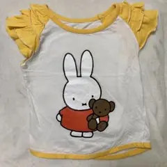 ミッフィー フリル袖 Tシャツ　100のサムネイル