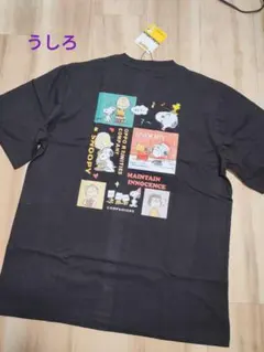訳あり品！新品！【PEANUTS】スヌーピー＆フレンズ プリントTシャツ
