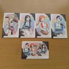 プロセカ5周年感謝祭 グリーティングカード Vivid BAD SQUADセット