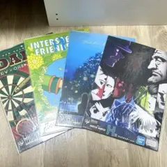 【未開封】一番くじ HUNTER×HUNTER クリアポスター 4点セット