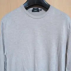 BOSS 　ヒューゴボス　コットンニット XL ベージュのサムネイル