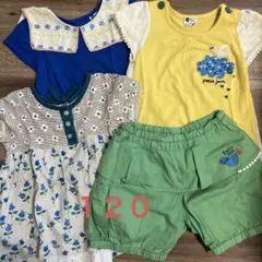 女の子　セット　プチジャム　まとめ売り　トップス ３点　ショートパンツ　1 点