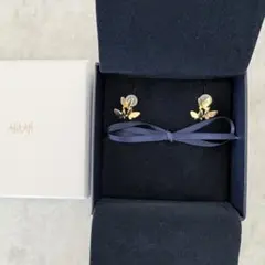 AHKAH パピヨンブリリアン ピアス 18Kイエローゴールドのサムネイル