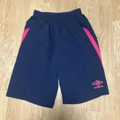 umbro ピステパンツ ネイビー/ピンク