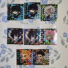 鬼滅の刃　シール　柱　8枚セット