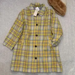 新品タグ付★サマンサ★起毛チェックカラーコート★定価13,090円★フリーサイズ