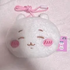 ちいかわ ふわふわフェイスポシェット 顔型 ぬいぐるみバッグ