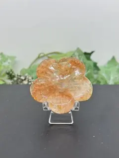 天然石ゴールデンヒーラ　スフィア台座　No.2306