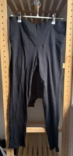 マタニティ パンツ ブラック L