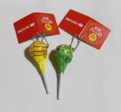 チュッパチャップス 立体フィギュアマスコットBC ミニチュア キーホルダーセットのサムネイル