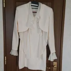 値下げ☆オフホワイト 三点セット ワンピース