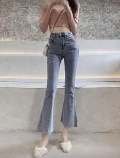 ライトブルー デニム　ジーンズ