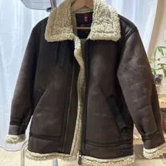 レディースALPHA B-3 フライトジャケット ムートン