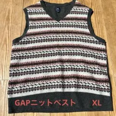 オールドGAP ニットベスト　XL