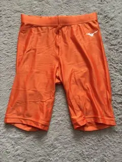 MIZUNO ミズノ サッカー インナーパンツ オレンジ Mサイズ
