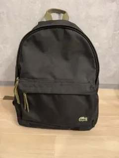 【美品】LACOSTE ラコステ ネオクロック リュック バックパック 黒のサムネイル