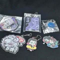 鬼滅の刃 鬼 上弦の鬼 下弦の鬼 ラバーストラップ アクリルキーホルダー