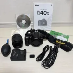 Nikon D40X デジタル一眼レフカメラセット - メルカリ