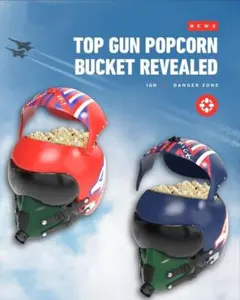 トップガン　マーヴェリック　ポップコーンボックス　グース　日本未発売のサムネイル