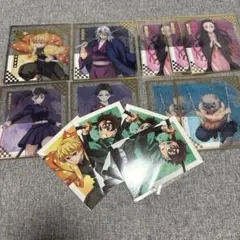 鬼滅の刃　アニプレックス オンラインくじ　我妻善逸　クリア色紙　セット