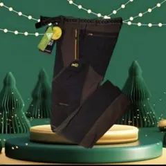 ミレー MILLET アウトドア パンツ 【M】 薄手 ベルト付き 仕事着 茶色