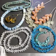 h*へ様 クリスマスセール✨天然石ビーズの豪華なセットe52