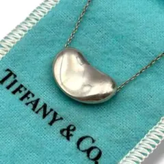 Tiffany&Co.ビーンラージネックレス2.13mm 925 鑑定済 保存袋 - メルカリ