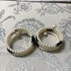 パールブレスレット　両手