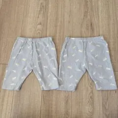 2枚セット 西松屋 90サイズ ベビーパンツ ズボン レギンス