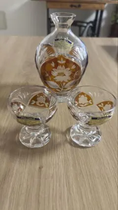 POLONIA クリスタルデキャンタとグラスセット - メルカリ