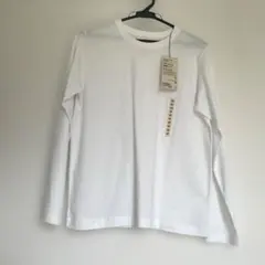新品未使用品　無印良品　クルーネック長袖Tシャツ　Ｍ