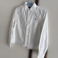 Ralph Lauren 長袖シャツ ホワイト 150cm
