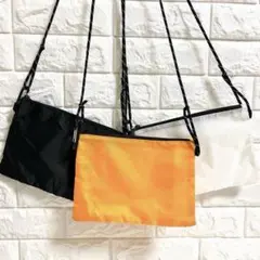 【新品未使用】ナイロンサコッシュ✨ 3色セット♡　ショルダーバック　【23】