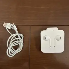 Apple イヤフォン Lightningコネクタセット