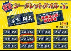 阪神タイガース　シークレットタオル第3弾　坂本誠志郎