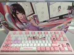 ぶいすぽ ゲーミングキーボード 花芽なずな - メルカリ