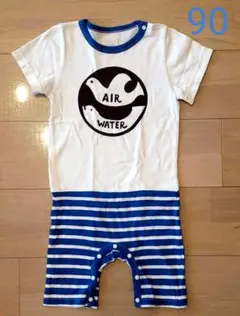 Lee ブルーのロンパース