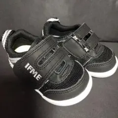 IFME ブラック スニーカー マジックテープ 12.5cm