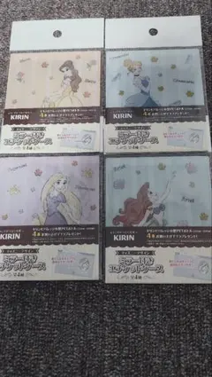 キリン☆ ディズニーデザイン☆ミラー付エ チケットケース☆全4種