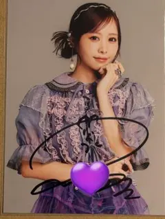 FRUITS ZIPPER 仲川瑠夏 サイン入り生写真