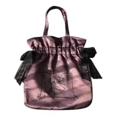 メゾンドフルール ディズニー ナイトメア ダブルリボントートバッグ Disney